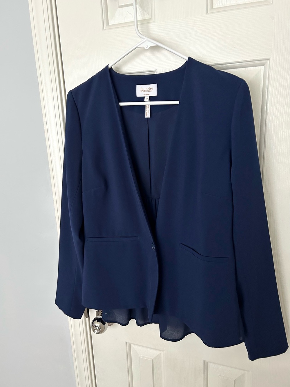 Like New Classy Timeless Peplum Work Jacket; Classy for Work, Formal Occasion